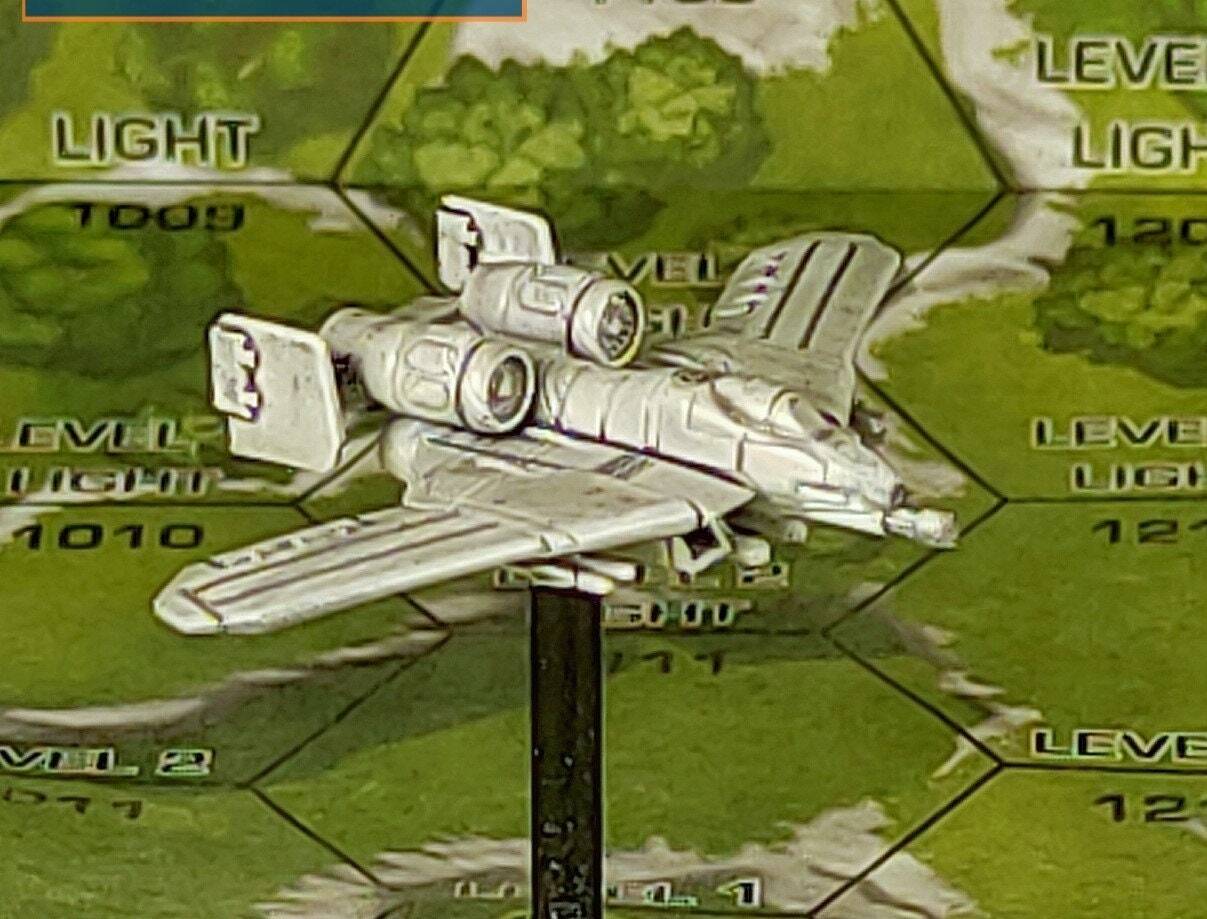 MechbusterP Plane Aerospace | 1:265 | 6mm Battletech Scale | Mecha | Sir Mortimer