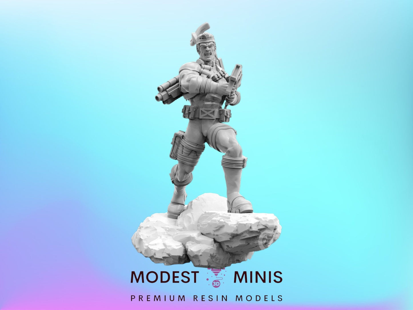 no Leg Genius - 40mm Miniature | Crisis Protocol Proxy | Trident