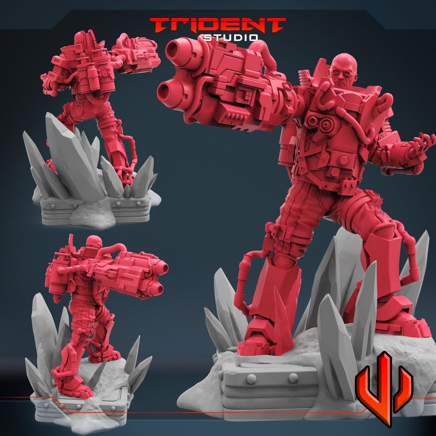 Chill Out - 40mm Miniature | Crisis Protocol Proxy | Trident