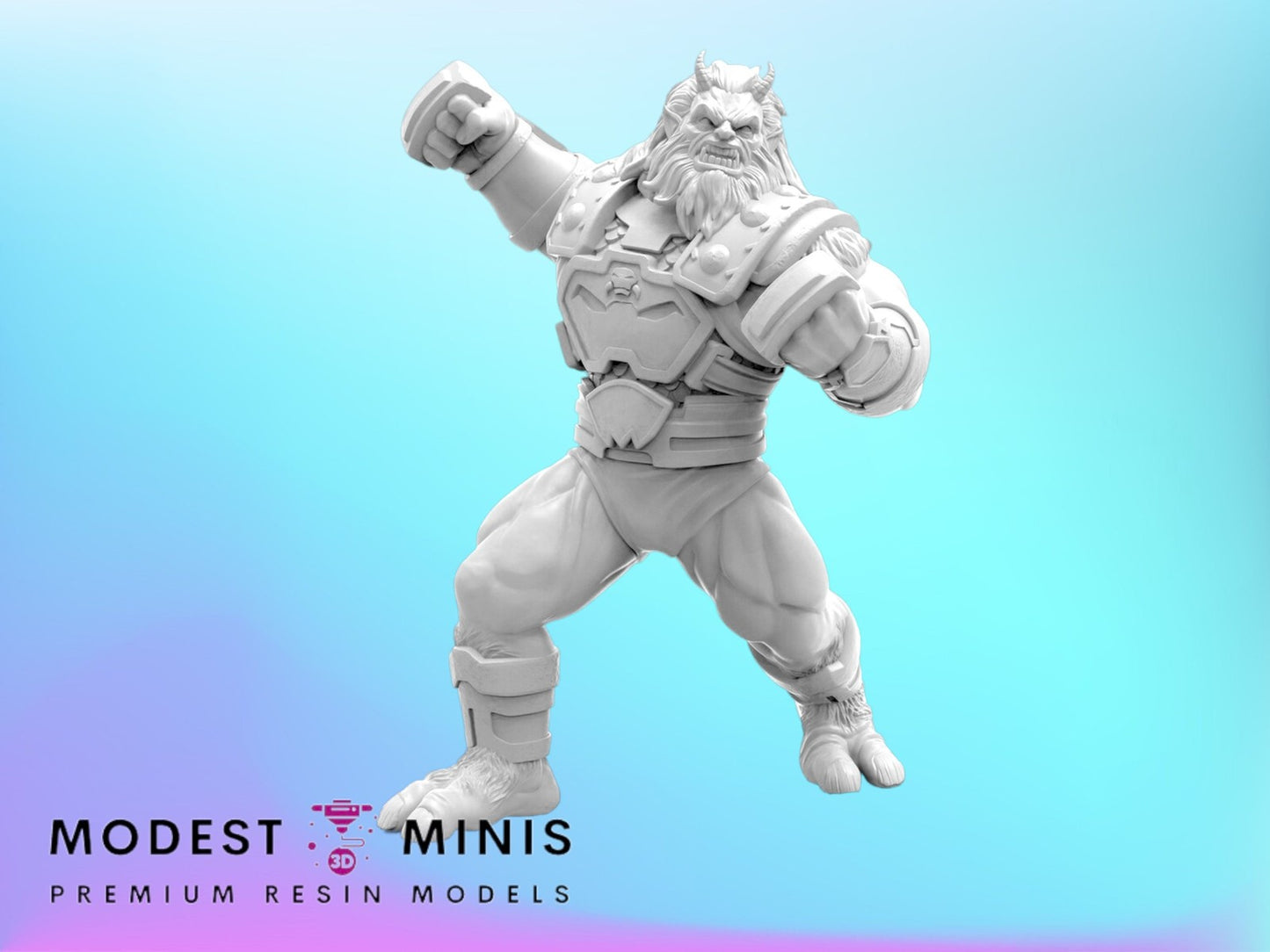 Thunder Troll - 40mm Miniature | Crisis Protocol Proxy | Trident