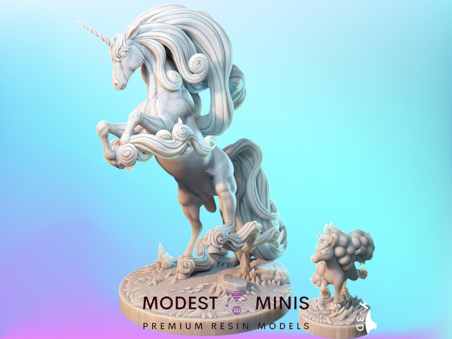 Fairy Horse - Resin Kaiju Minis | Dungeons and Dragons Mini | Sci Fi | Fantasy Resin