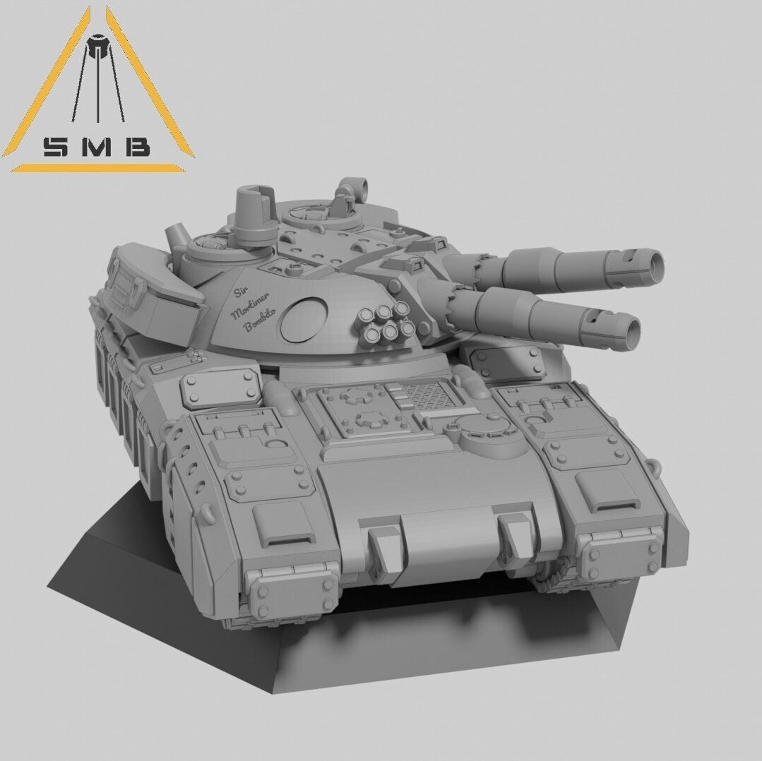 Demolish Heavy Tank | 1:265 | 6mm Battletech Scale | Mecha | Sir Mortimer
