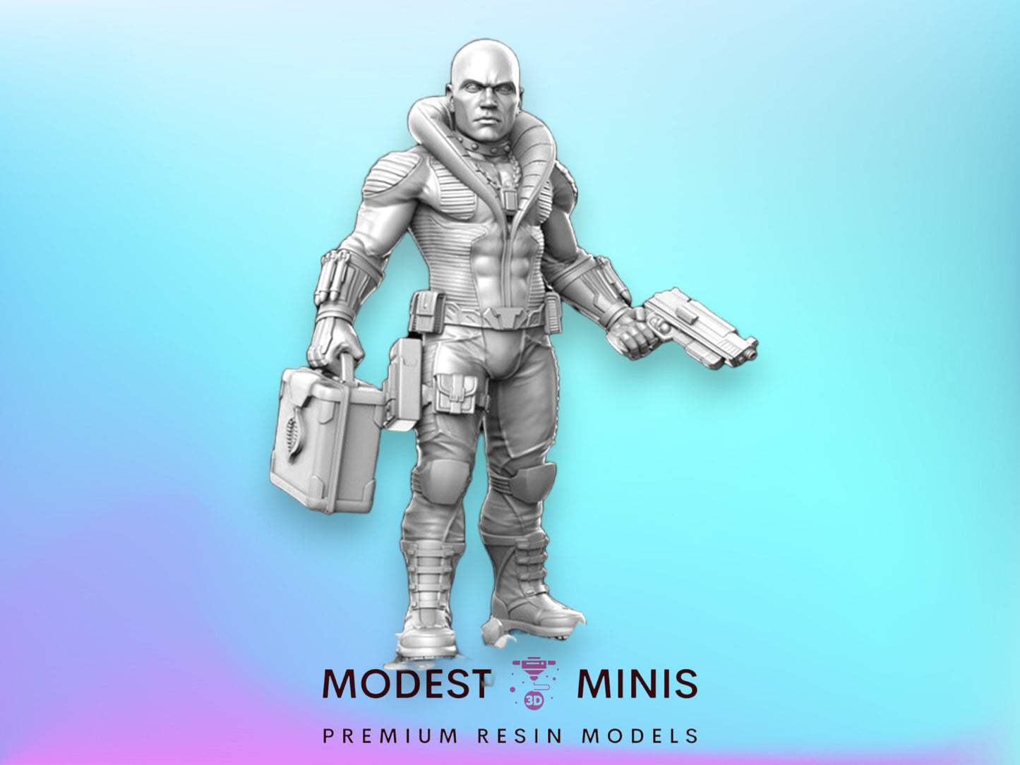 Cobra Highlander - 28mm 32mm Scale DnD Miniature | Dungeons and Dragons | RN Estudio
