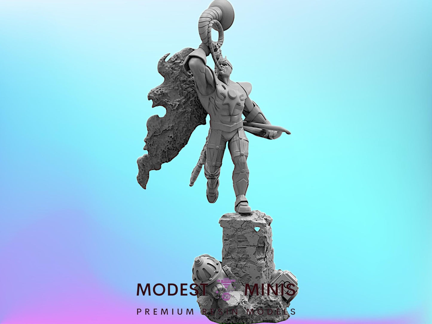 Air Herald - 40mm Miniature | Crisis Protocol Proxy | Trident