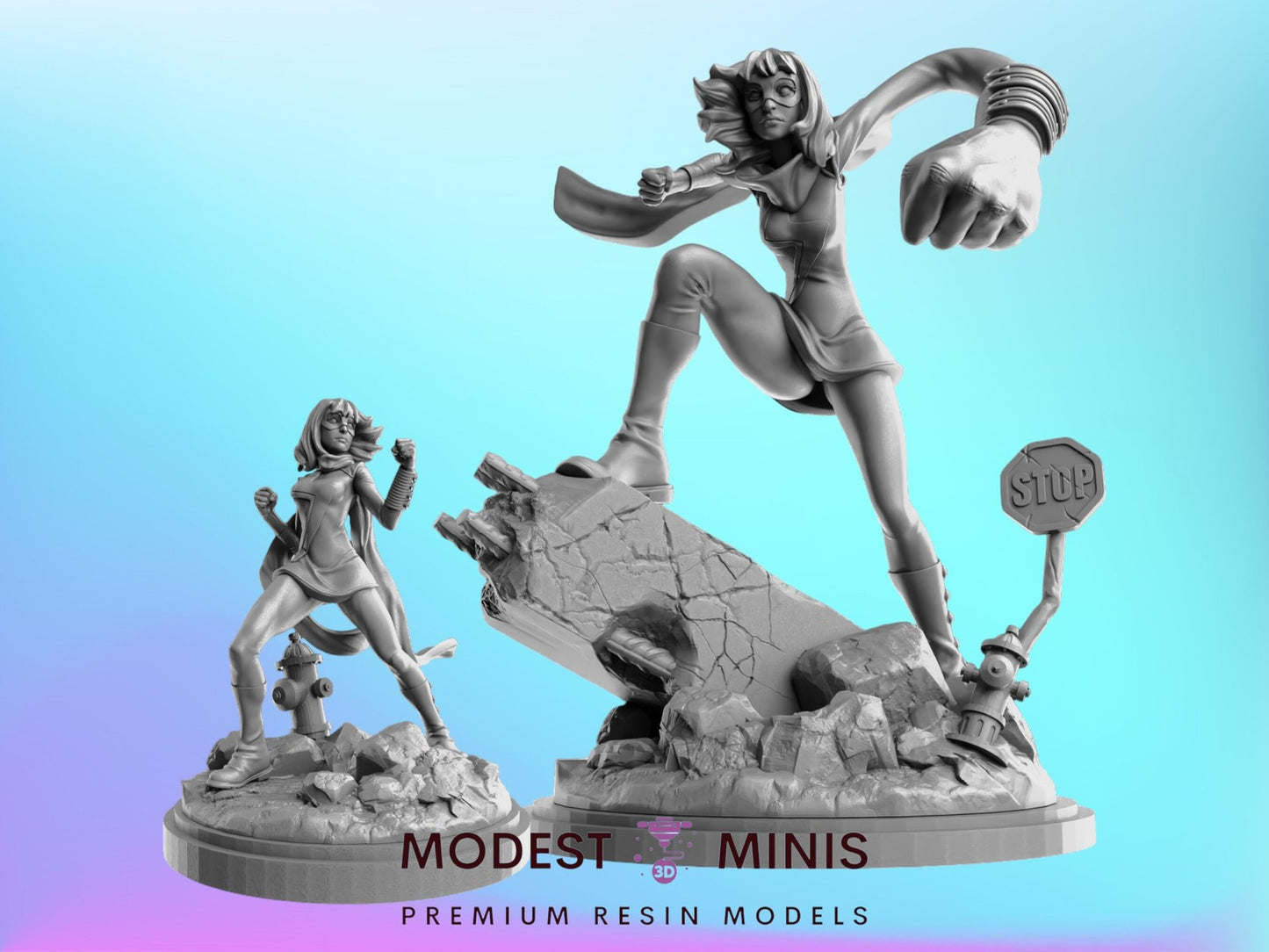 Ms Embiggen - 32mm - 40mm Mini | Crisis Protocol Proxy | C27