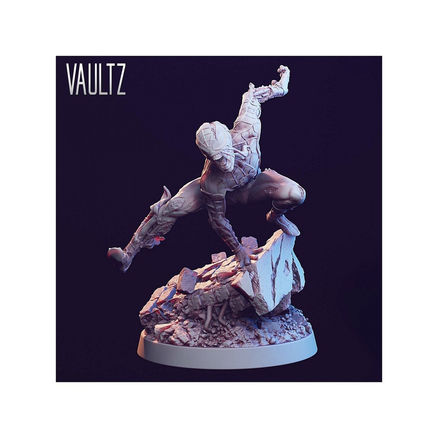 Zombie Spider| 28mm - 100mm Scale Resin Mini | Marvel Zombicide | Vaultz