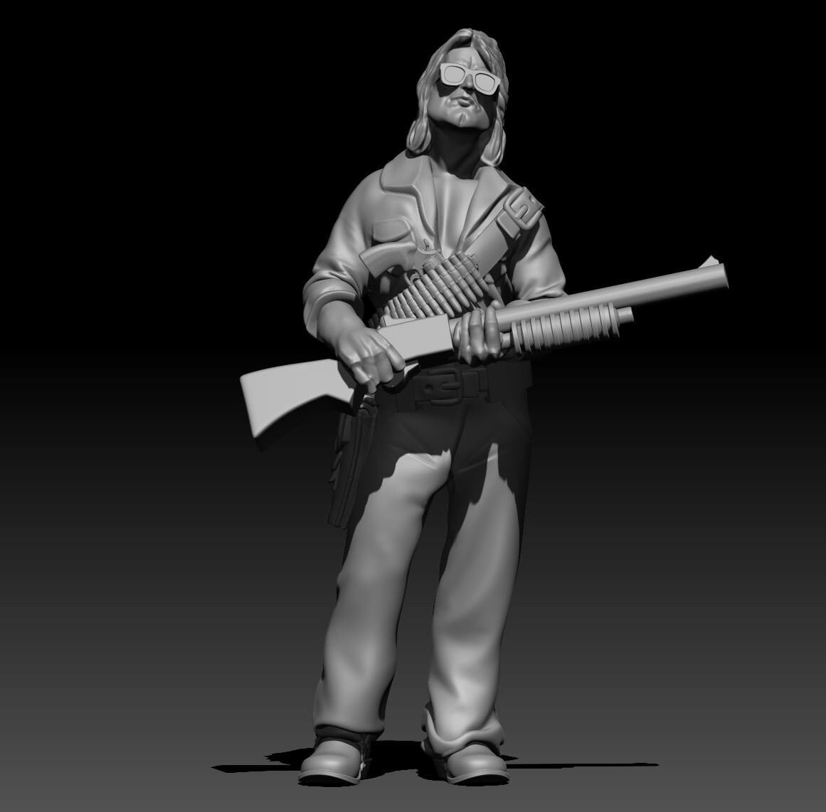 Survivor Rod | 28mm - 100mm Scale Resin Mini | Zombicide | Vaultz