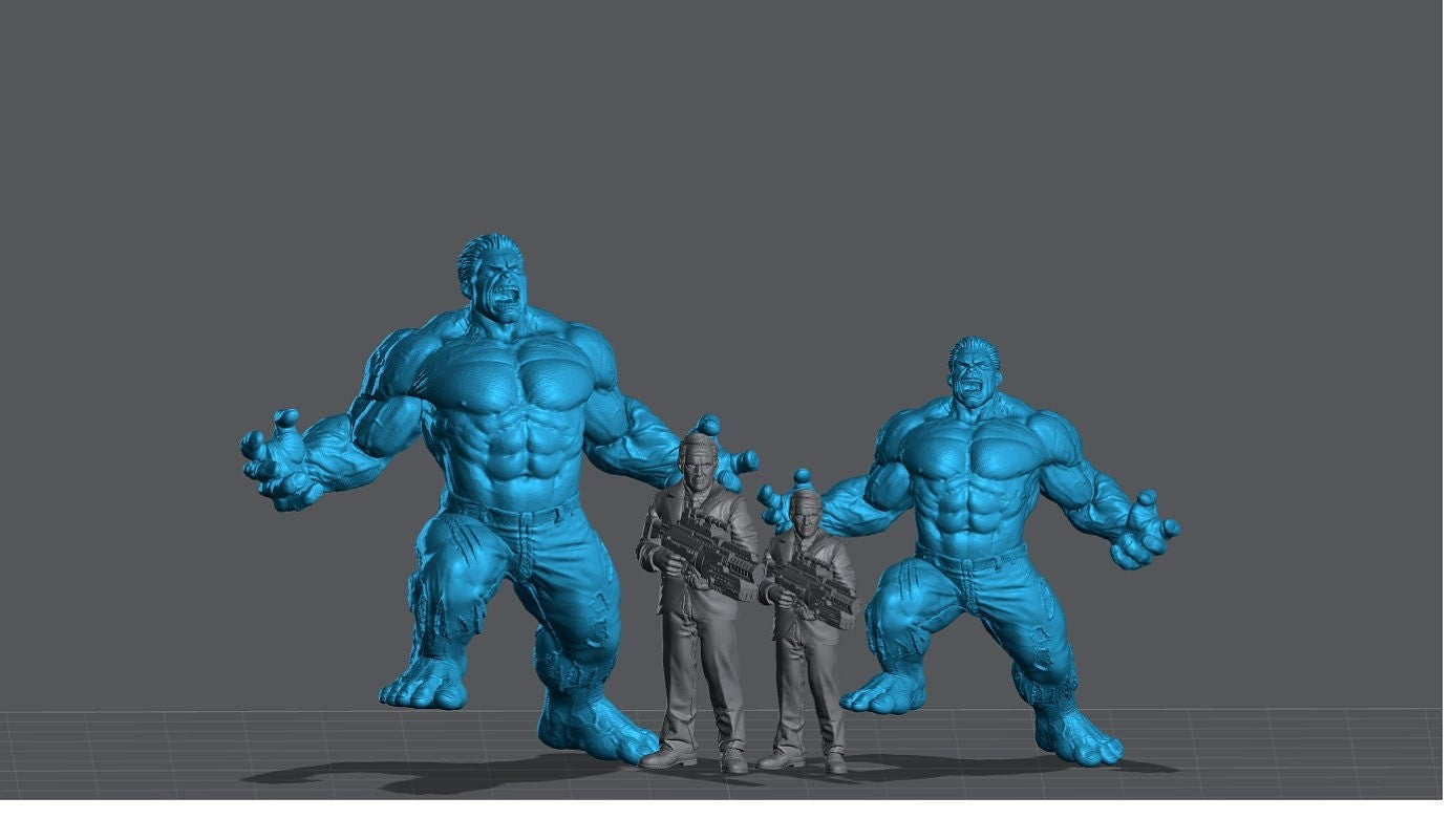 Mean Green - 40mm Miniature | Crisis Protocol Proxy | Trident