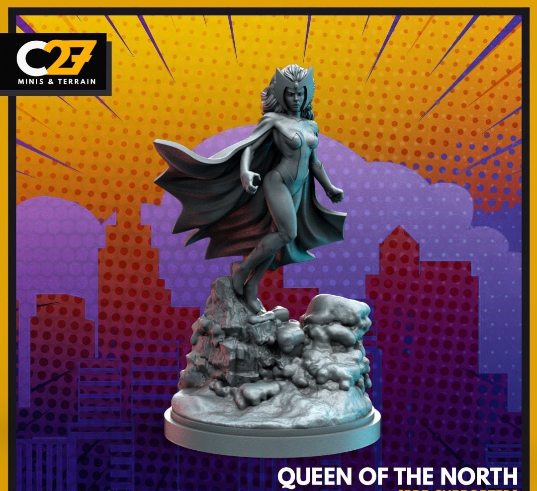 Queen of the North - 32mm - 40mm Mini | Crisis Protocol Proxy | C27