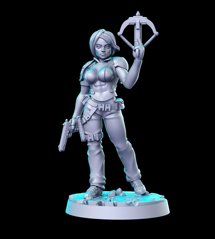 Joe Crimson - 28mm 32mm Scale DnD Miniature | Dungeons and Dragons | RN Estudio