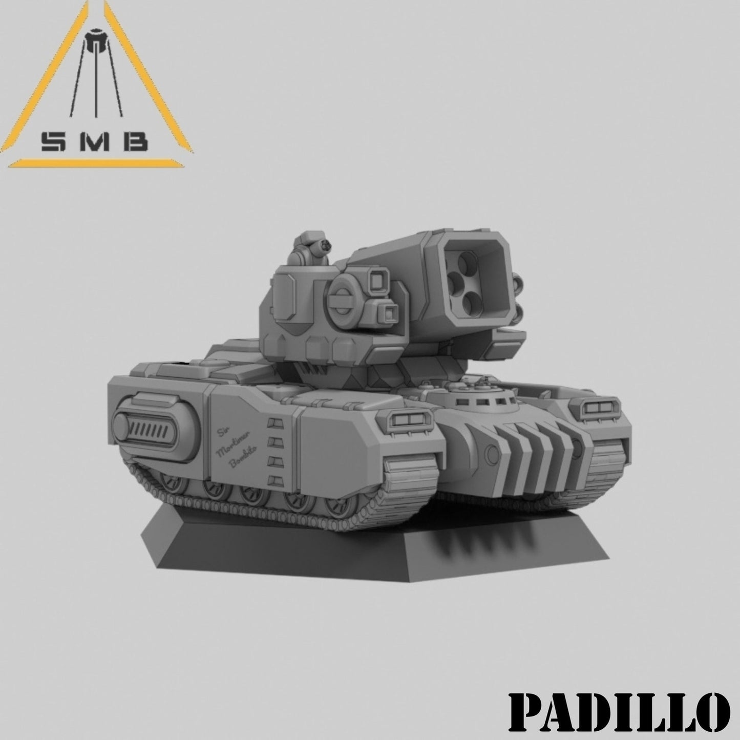 Padillo Support Tank | 1:265 | 6mm Battletech Scale | Mecha | Sir Mortimer