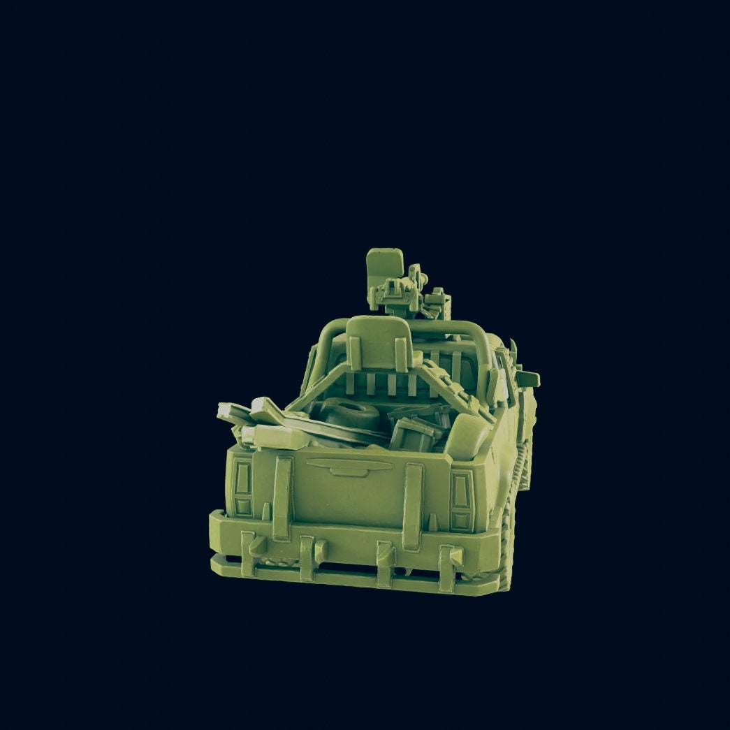 EC3D Badlands Truck | 28mm - 54mm Scale | Survivor Terrain | Fantasy Scatter | Sci Fi Terrain | EC3D Badlands