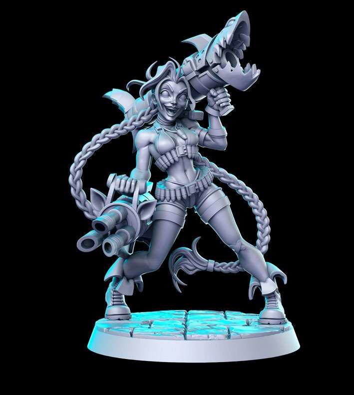 Legendary Loose Cannon - 32mm Scale DnD Miniature | Dungeons and Dragons | JRPG Mini - RN Estudio