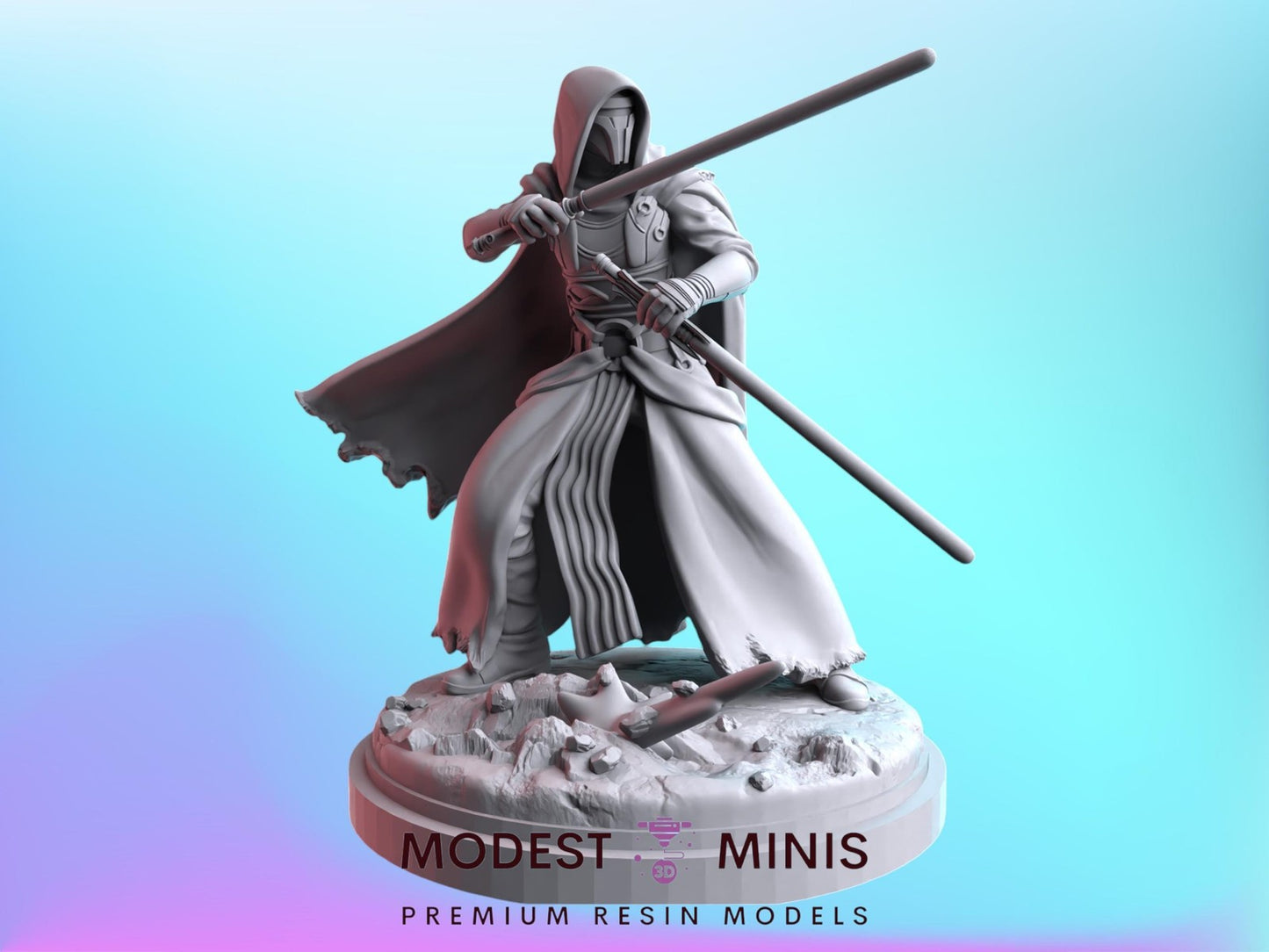 Dual Destiny - 28mm - 40mm Scale | D&D | Star Wars Legion Mini