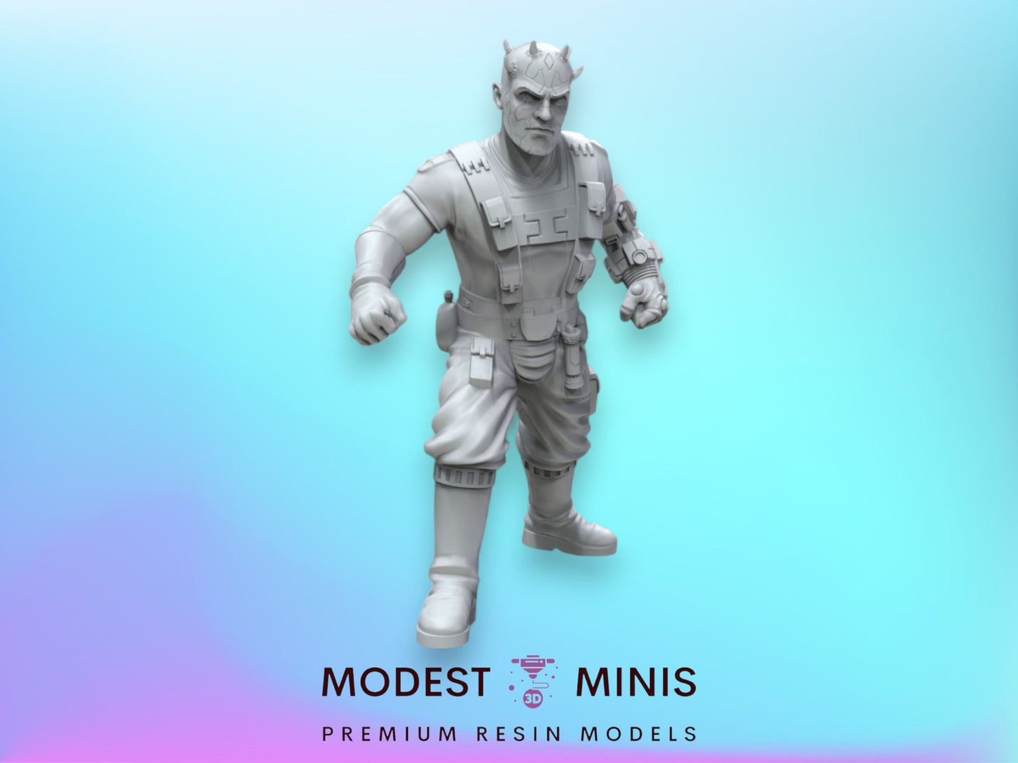 Ancient Horned Engineer - Legion Shatterpoint Scale Star Wars Legion Mini