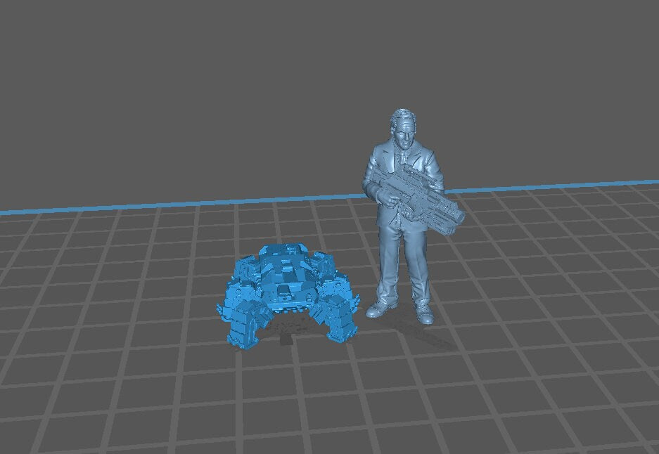 Kimera Attack Drone - Resin Cyberpunk Miniature | Papsikels