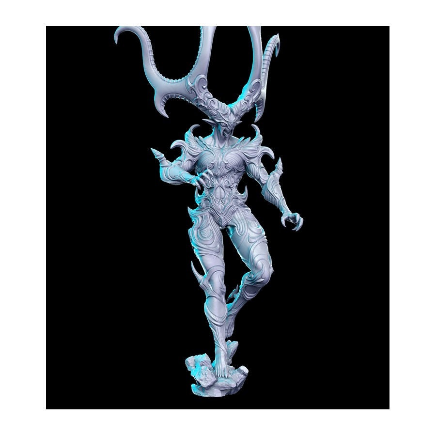 Summoned Fire - 28mm 32mm Scale DnD Miniature | Dungeons and Dragons | RN Estudio