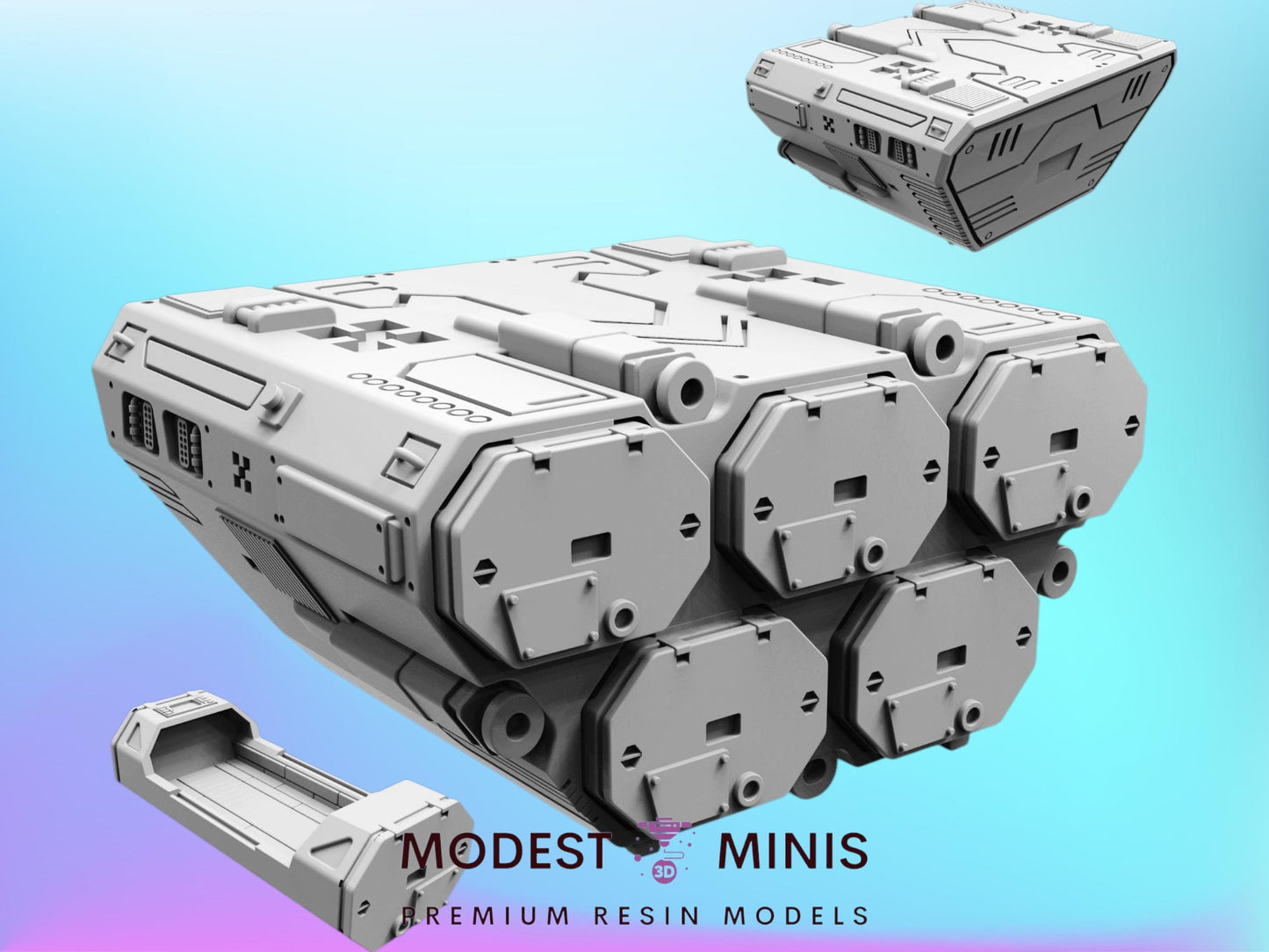 Cryostasis Sleep Pod - 32mm Scale Alien Miniature | RPG | Sci fi | Cyberpunk | Role Playing | DnD | Papsikel