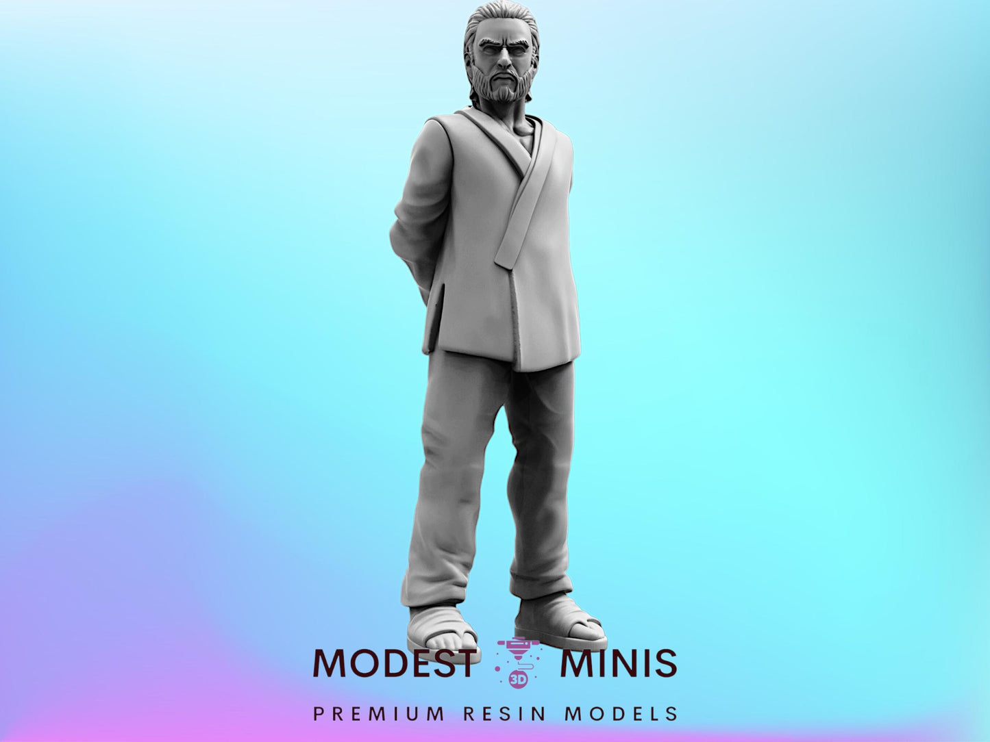 Replicant Manufacturing CEO - 28mm 32mm 40mm Scale Cyberpunk Miniature | Blade Runner | | Papsikels