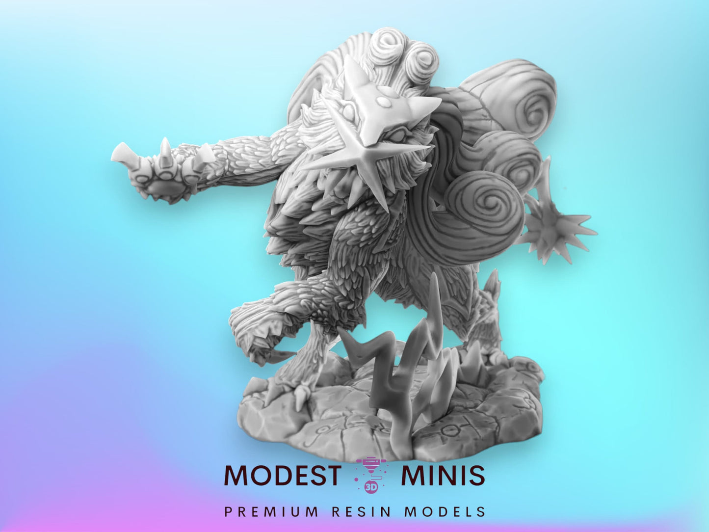 Legendary Lightning Beast - Resin Kaiju Minis | Dungeons and Dragons Mini | Sci Fi | Fantasy Resin