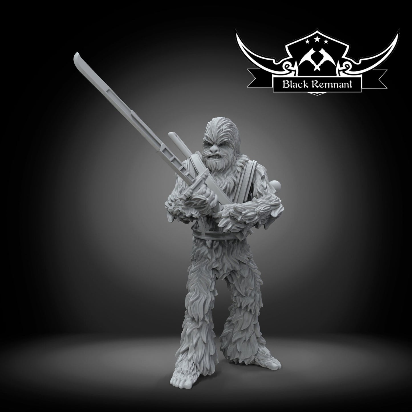 Ancient Furball Warrior - 28mm - 40mm Scale | Star Wars Legion Mini