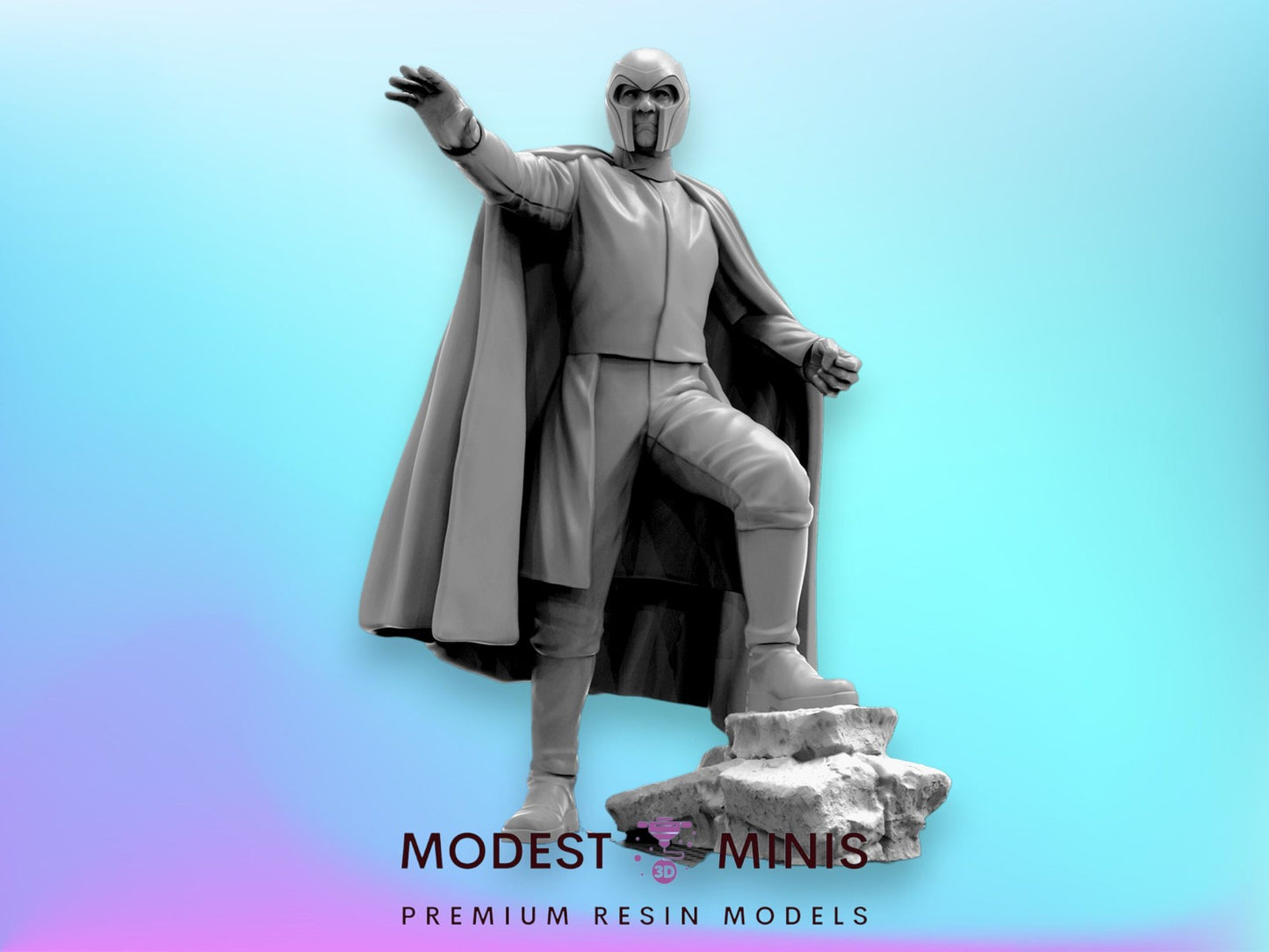 Magnet Master 2000 - Magneto 40mm Miniature | Crisis Protocol Proxy | Trident