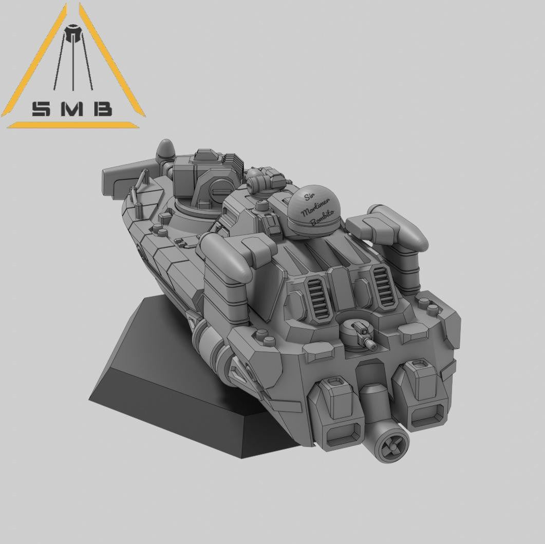 Sea Fly Hydrofoil Boat | 1:265 | 285 | 6mm Battletech Scale | SMB