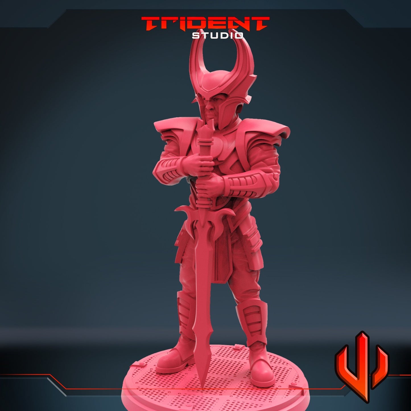 Gate Keeper A - 40mm Miniature | Crisis Protocol Proxy | Trident