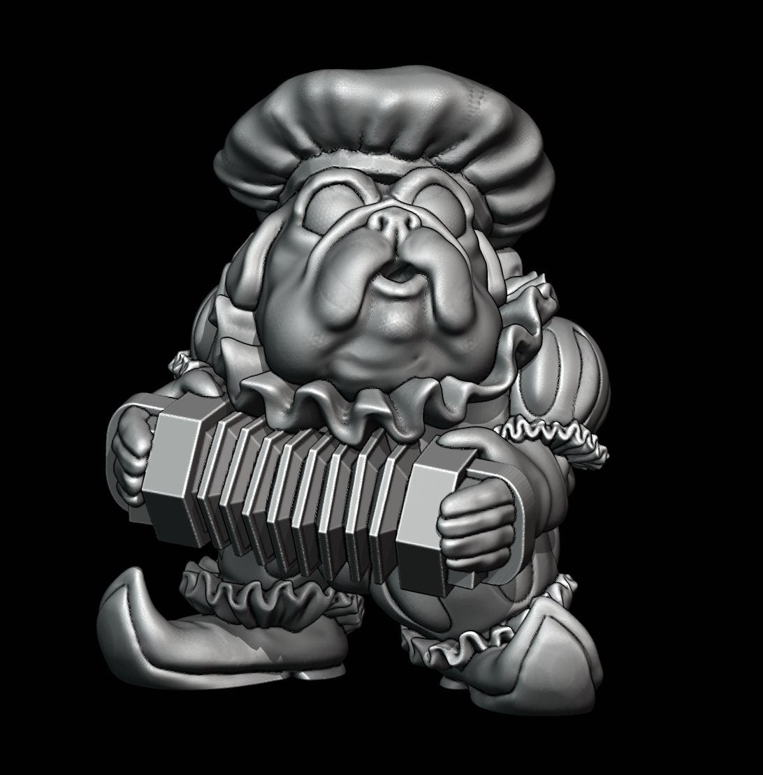 Pug Town Adventurers | Chibi | Resin Mini | DnD Miniature Dungeons and Dragons Fantasy
