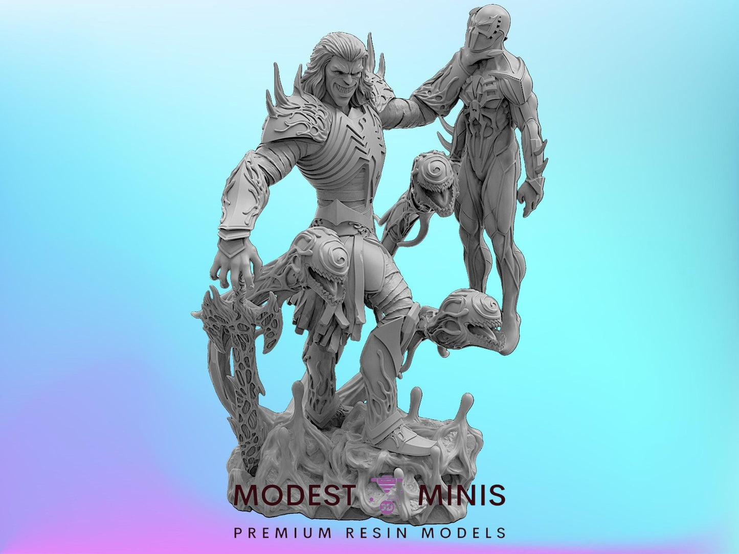 Symbiote God Knull - 40mm Miniature | Superhero | Trident