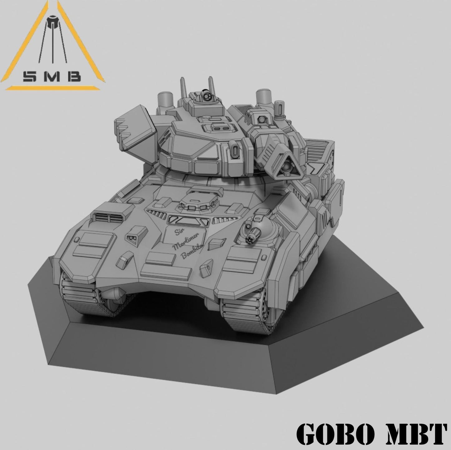 Gobo MBT Tank | 1:265 | 285 | 6mm Battletech Scale |