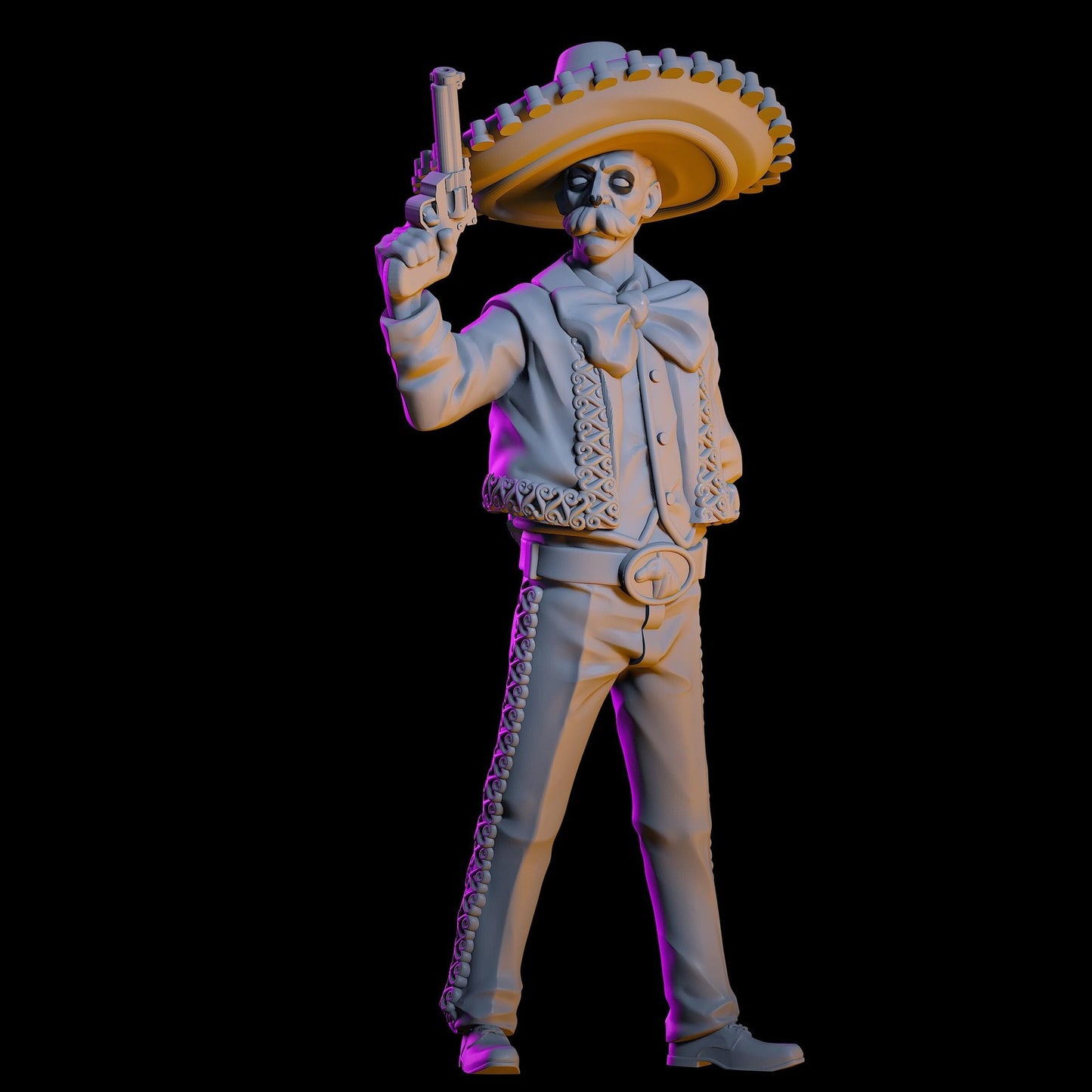 Dia De Los Muertos 2 | 28mm - 100mm Scale Resin Mini | Zombicide | Vaultz