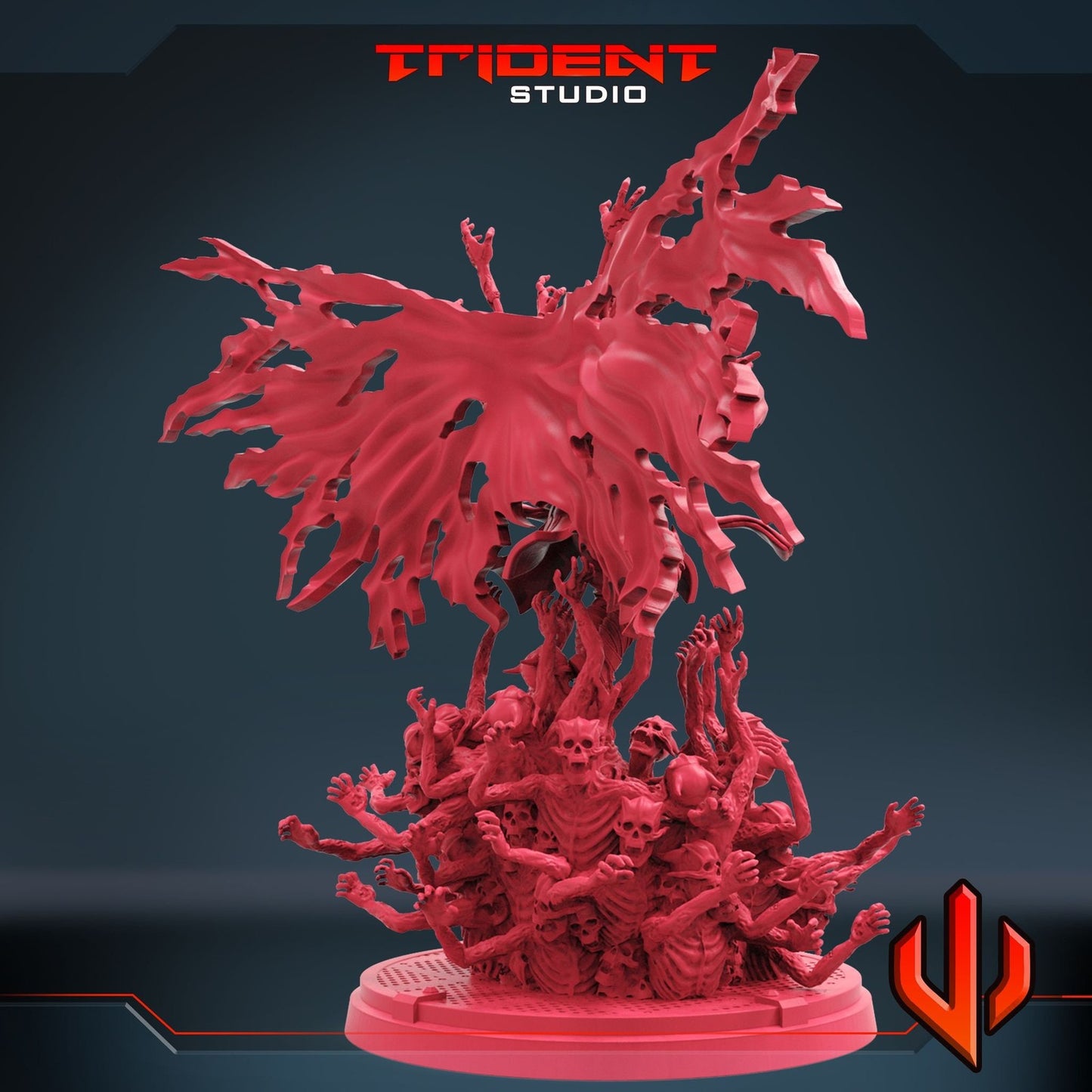 Strange Zombie - 40mm Miniature | Crisis Protocol Proxy | Trident