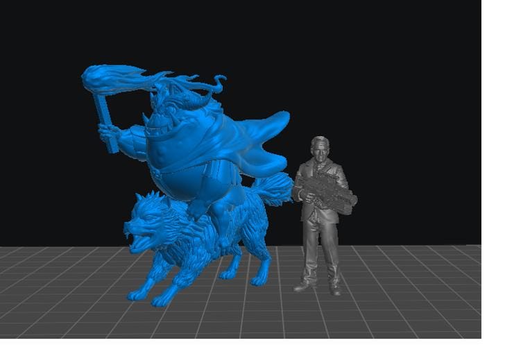 LOTR Goblin Warg - 32mm Scale DnD Miniature | Dungeons and Dragons | Classic JRPG Mini - RN Estudio