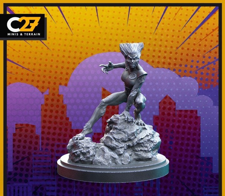 She-wolf - 32mm - 40mm Mini | Crisis Protocol Proxy | C27