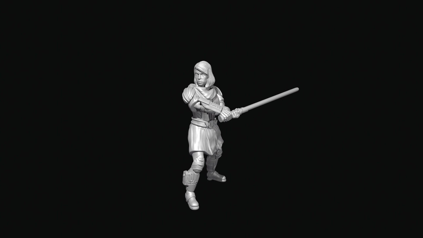 Zana Kibeno - 28mm - 40mm Scale | Star Wars Legion Mini