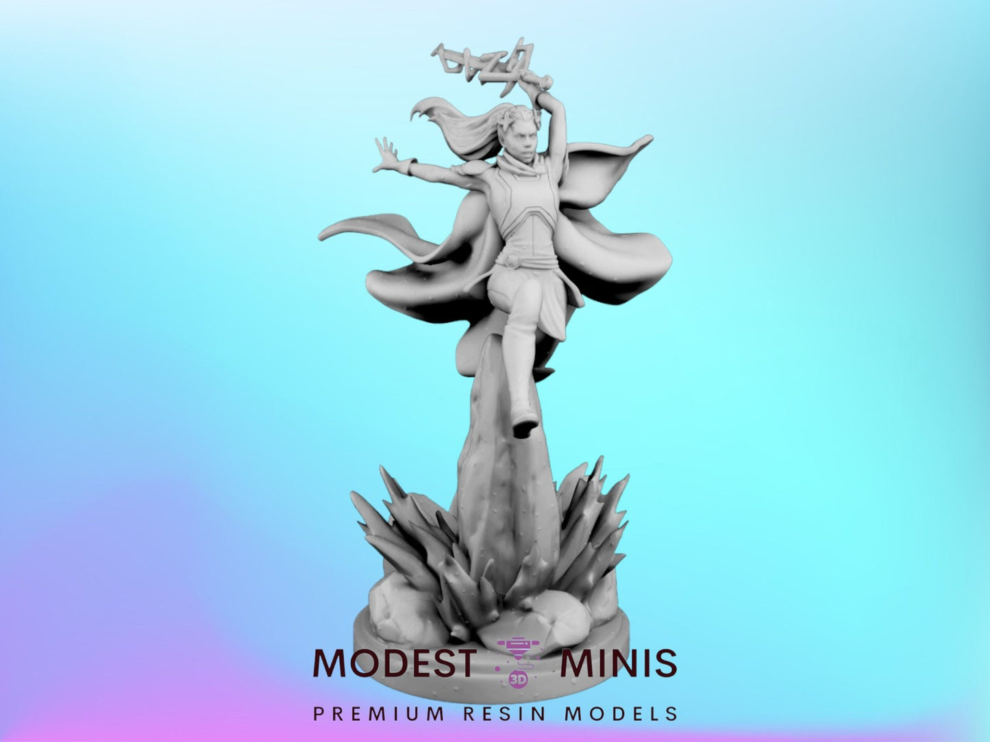 Lieutenant Liz - 32mm - 40mm Mini | Crisis Protocol Proxy | C27