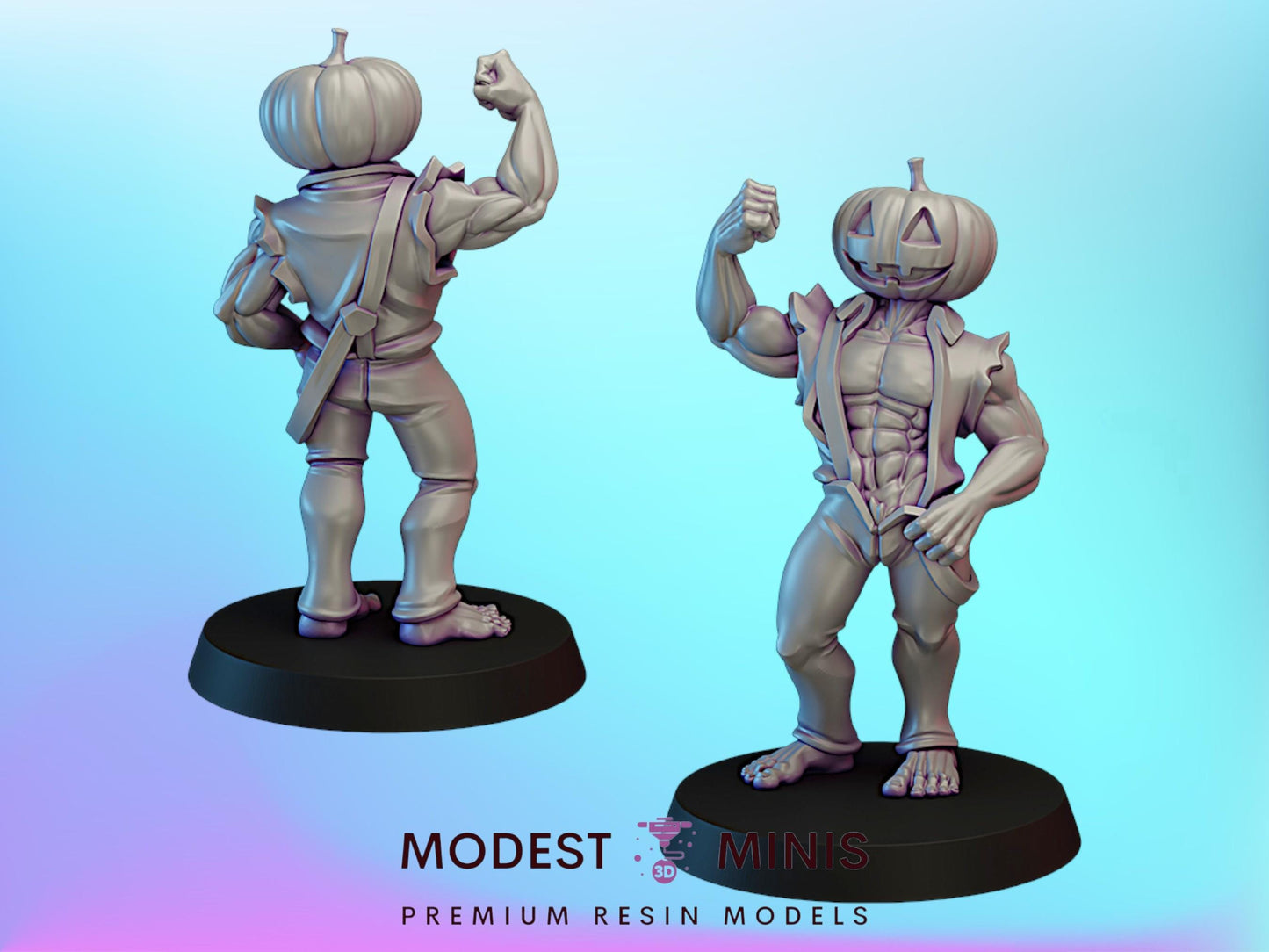 Bae Victis Pumpkin Iron | 28mm - 75mm Scale | DnD Frostgrave Mini | Vae Victis Fantasy