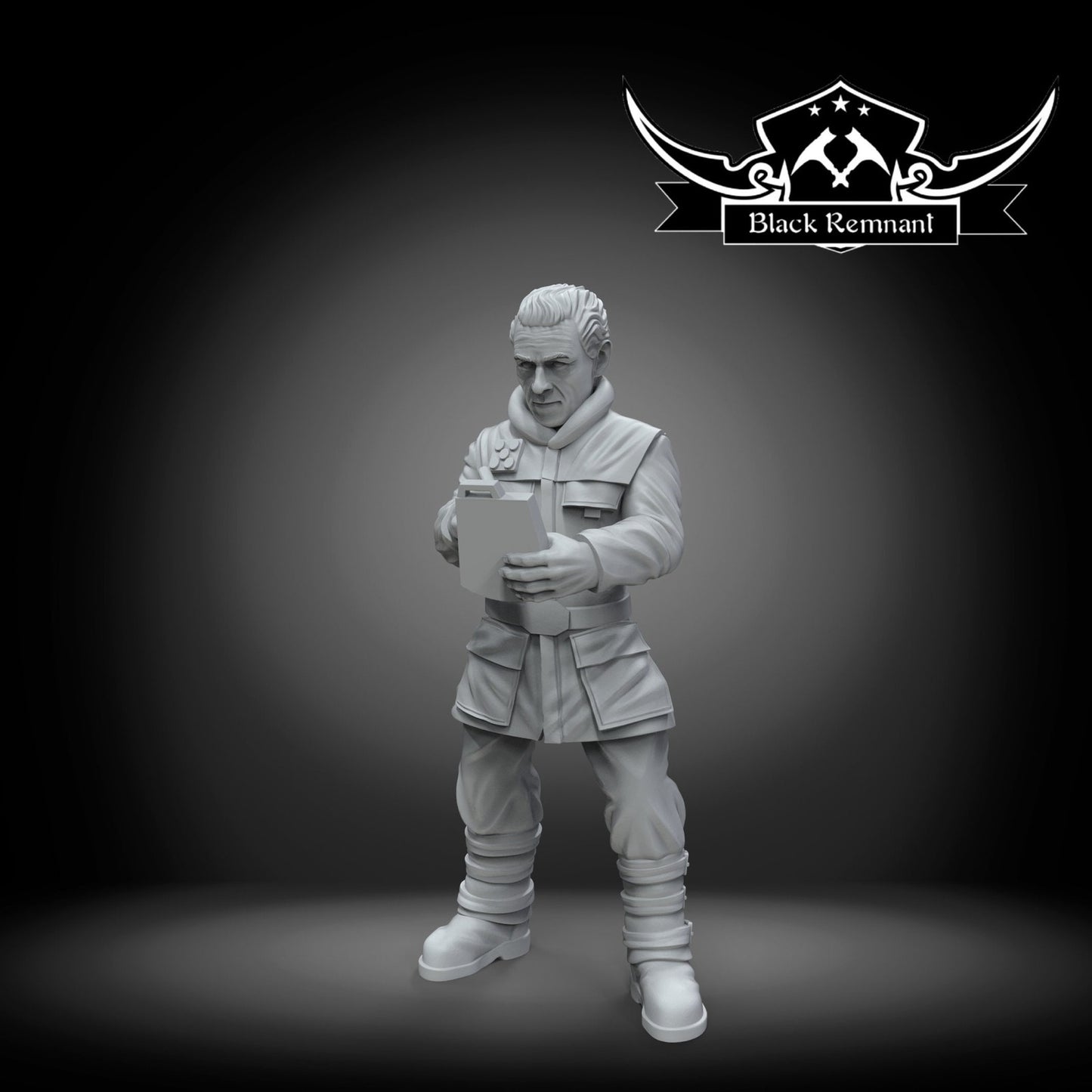 Insurgent Commander Vanden - 28mm - 40mm Scale | D&D | Star Wars Legion Mini