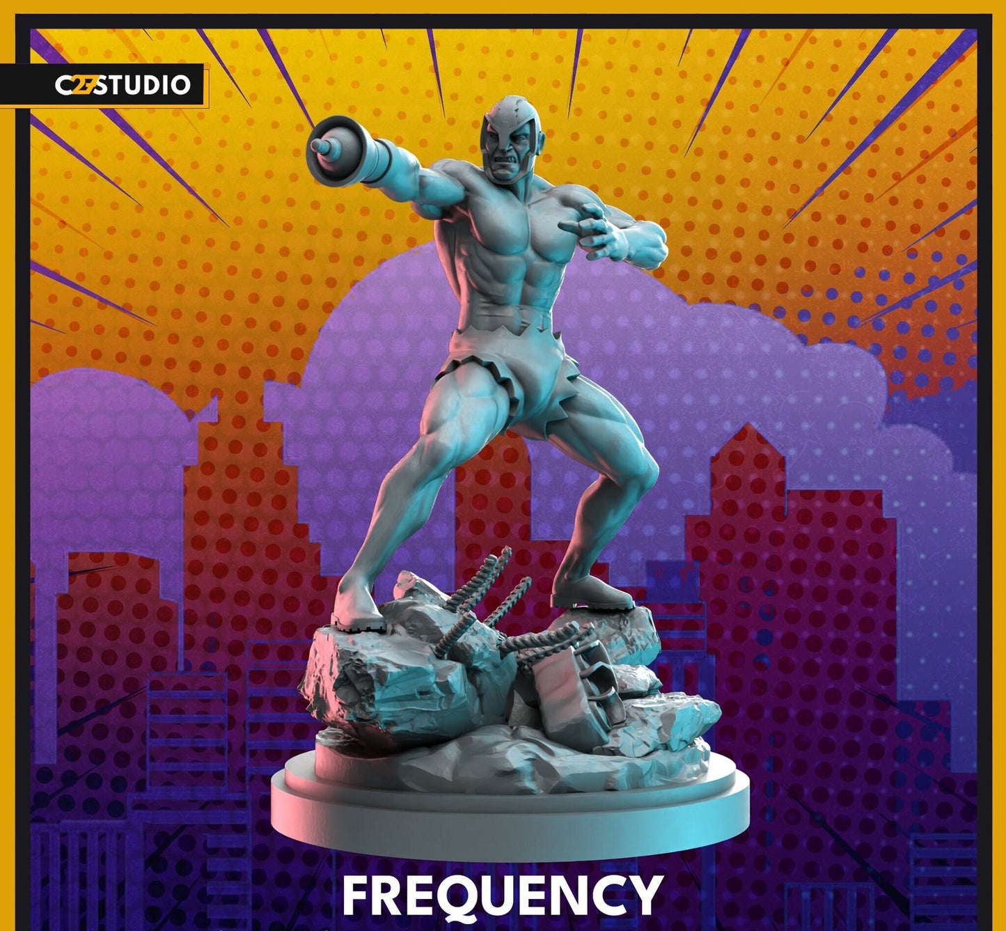 Frequency - 32mm - 40mm Mini | Crisis Protocol Proxy | C27