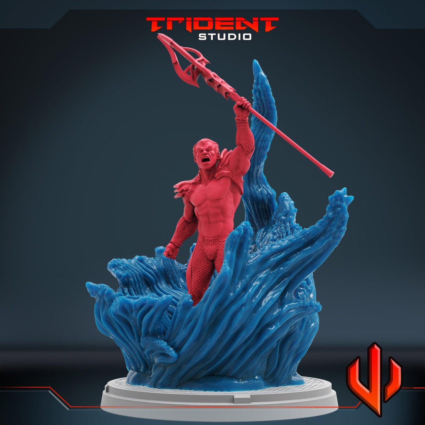 Phoenix Fishy - 40mm Miniature | Crisis Protocol Proxy | Trident