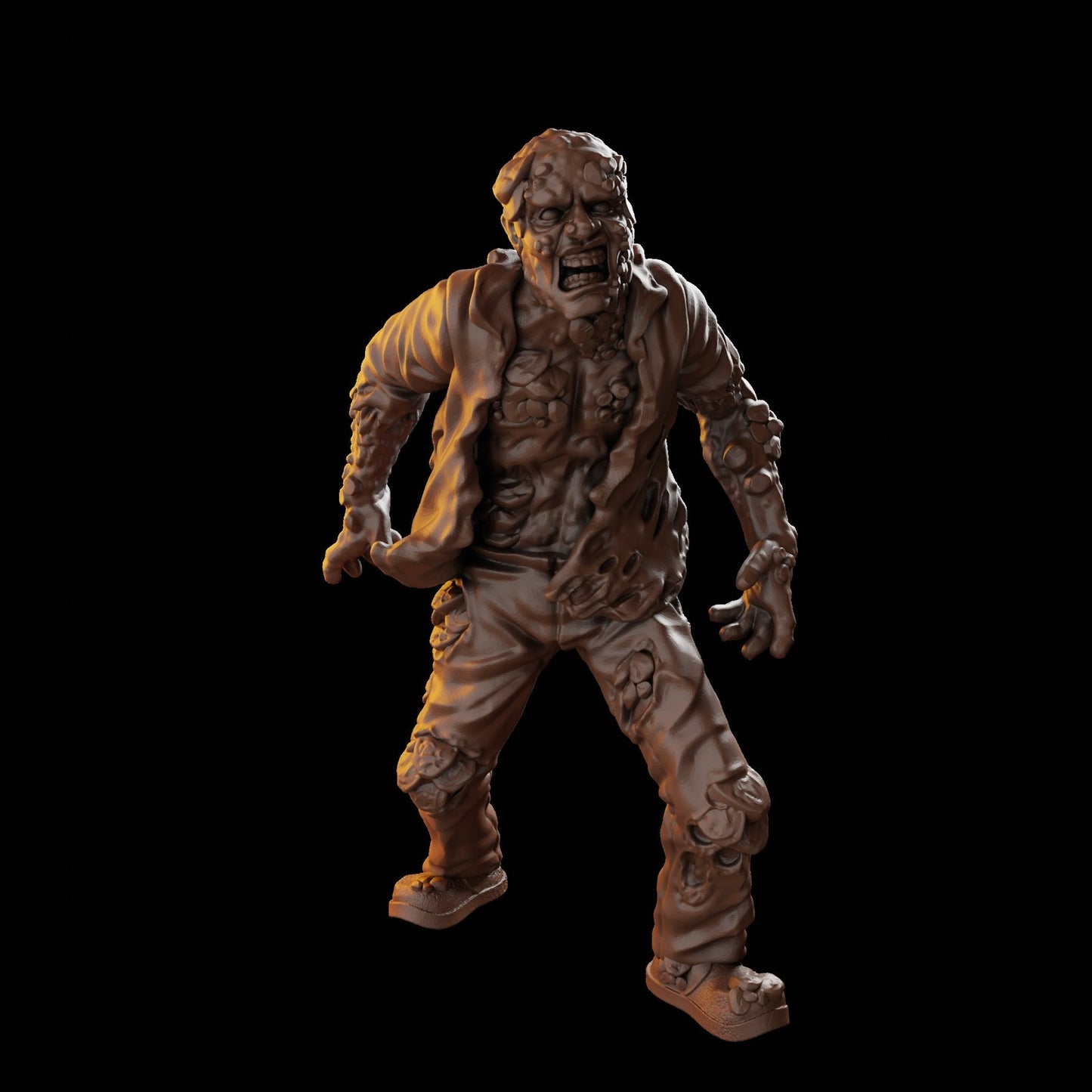 Zombie | 28mm - 100mm Scale Resin Mini | Zombicide | Vaultz