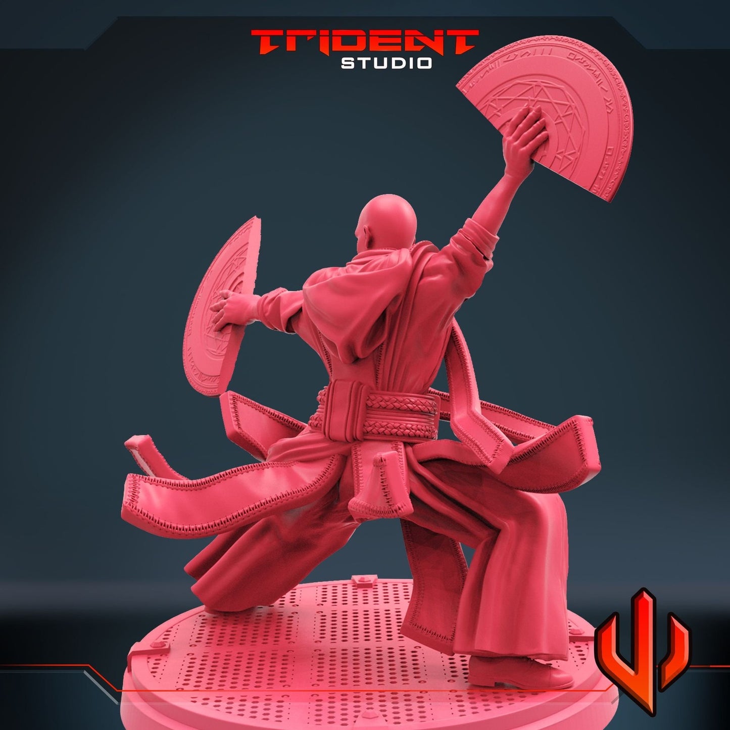 Ancient One A - 40mm Miniature | Crisis Protocol Proxy | Trident