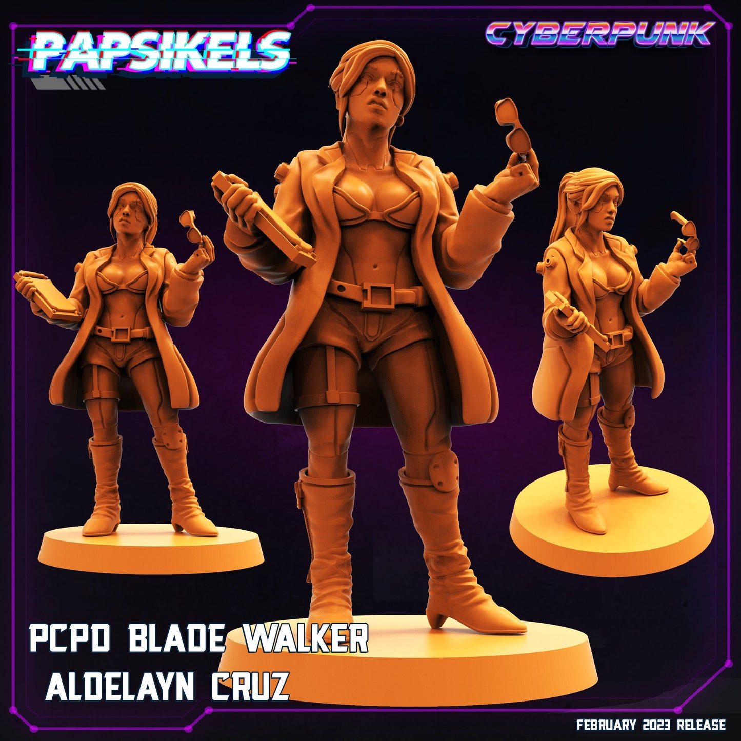 PCPD Blade Walker Aldelayn - 32mm Scale Alien Miniature | Batang City | Papsikels