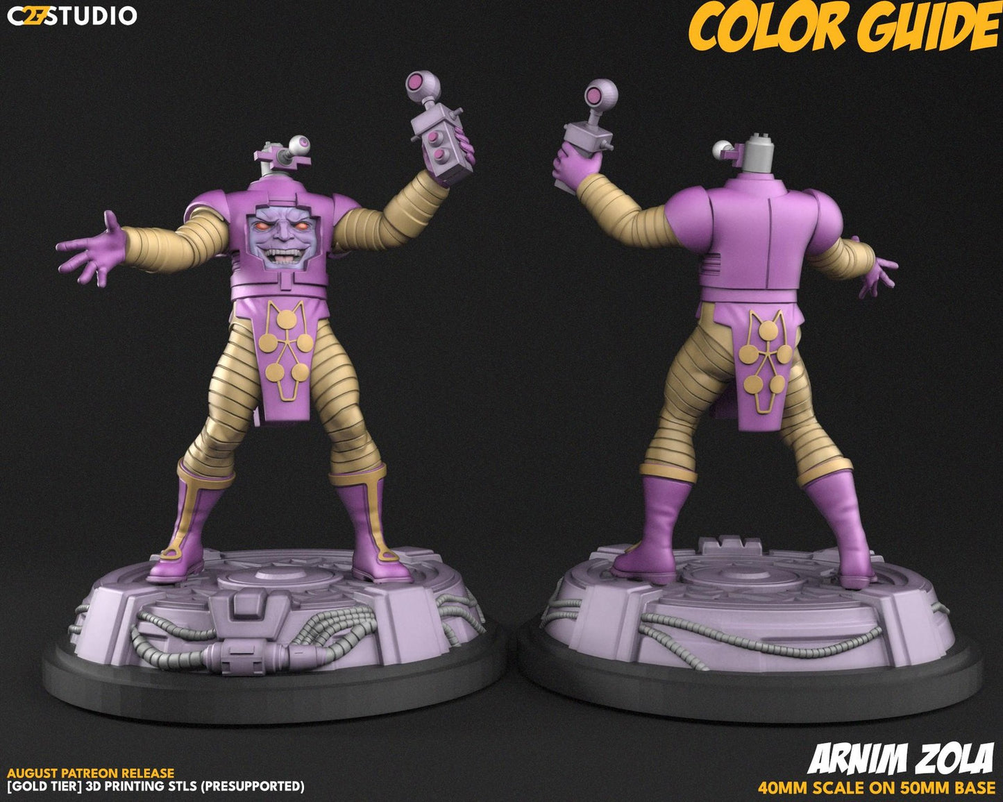 Compy McFace - 32mm - 40mm Mini | DnD Mini | Superhero | C27