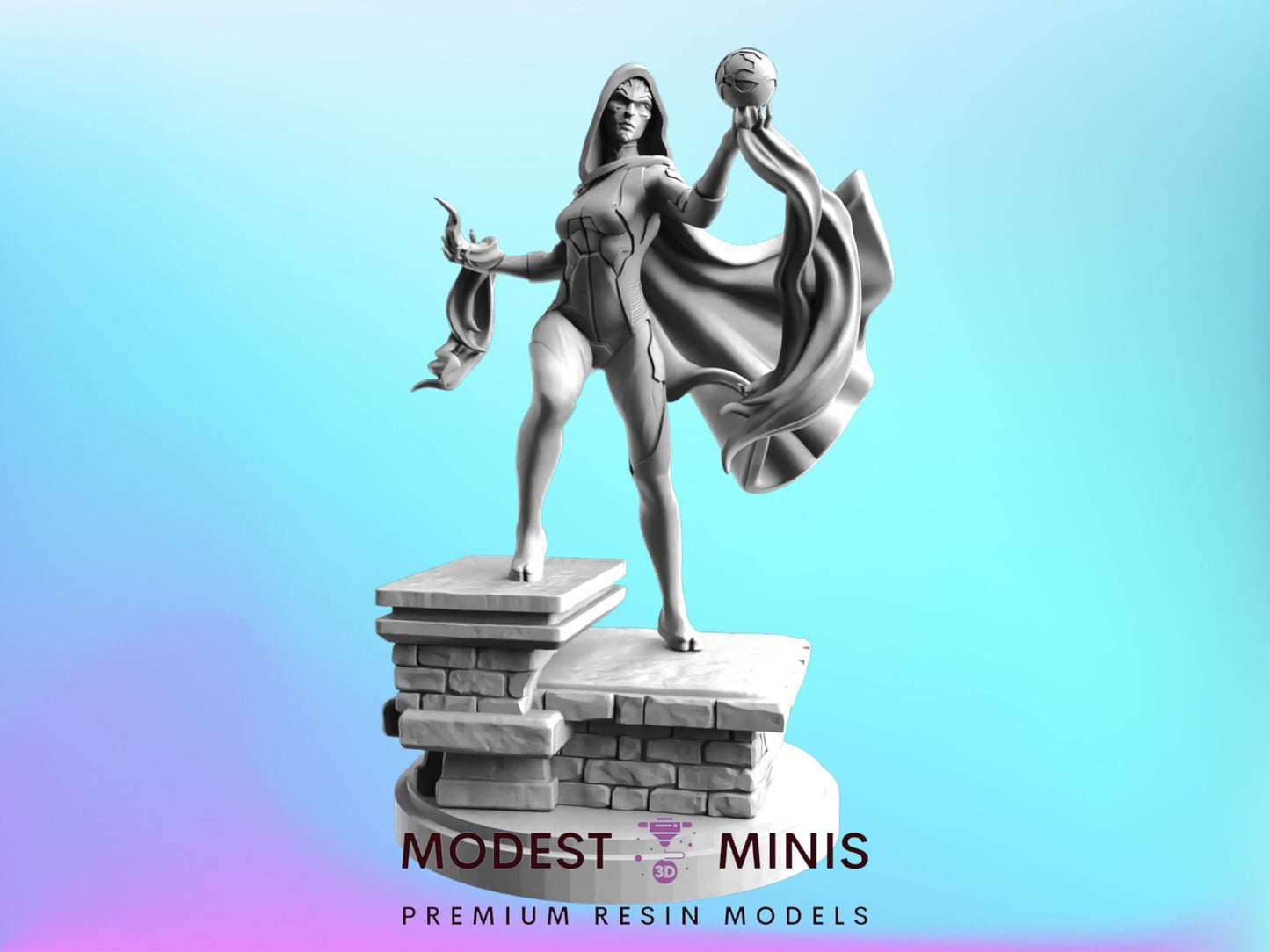 Psychic Vamp - 32mm - 40mm Mini | Crisis Protocol Proxy | C27