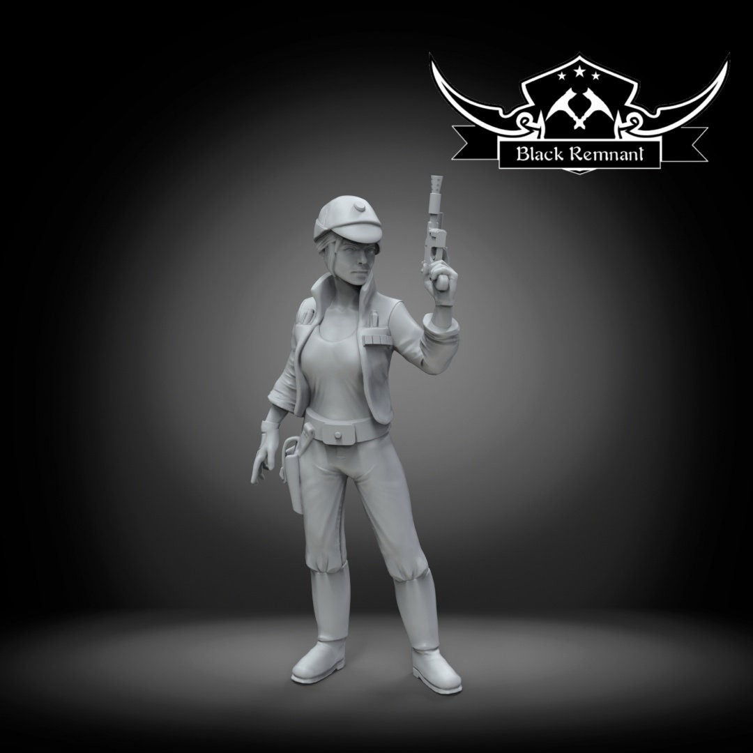 Authority Juno - 28mm - 40mm Scale | DnD | Star Wars Legion Mini