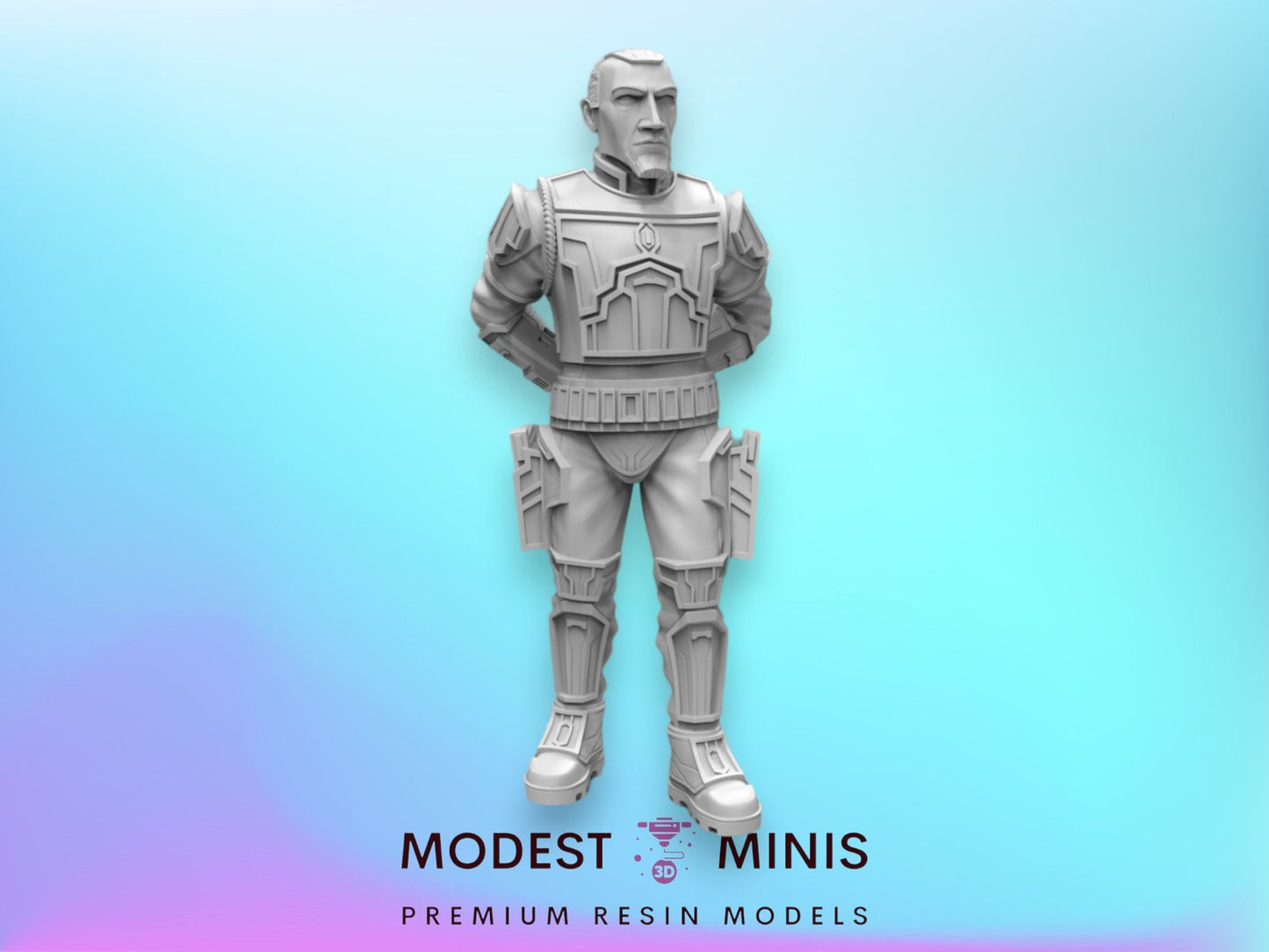 The Prime MInister - 28mm - 40mm Scale Black Remnant Star Wars Legion Mini