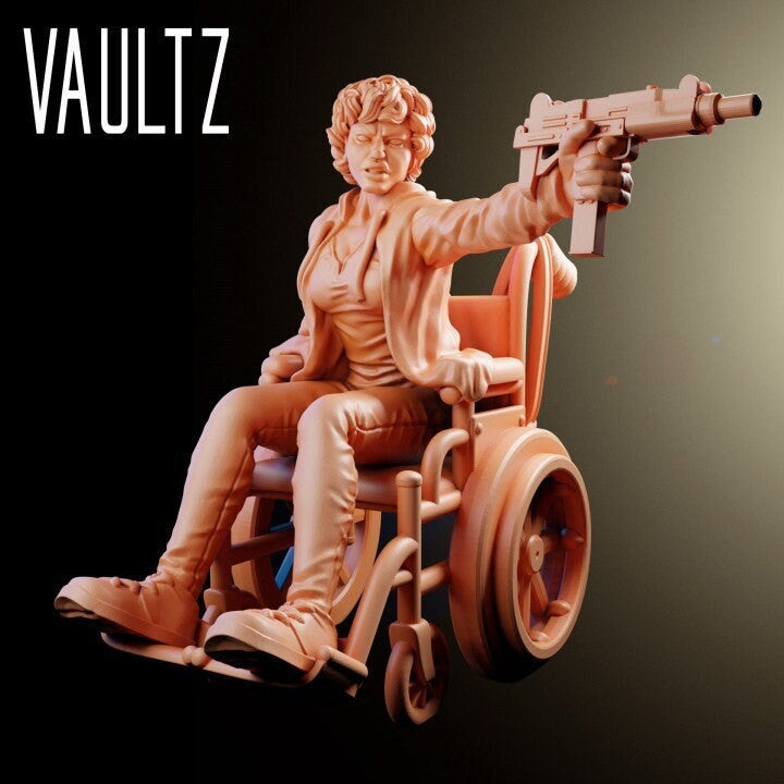 Survivor Zoe | 28mm - 100mm Scale Resin Mini | Zombicide | Vaultz