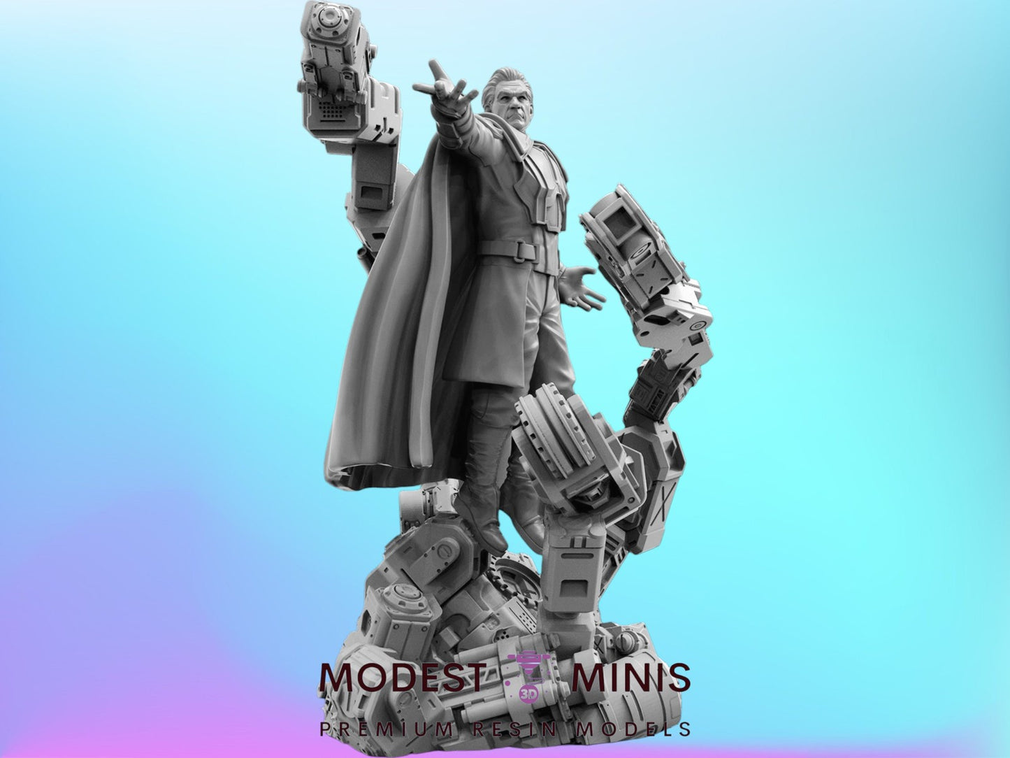 DOFP Magnet Master Magneto - 40mm Miniature | Crisis Protocol Proxy | Trident